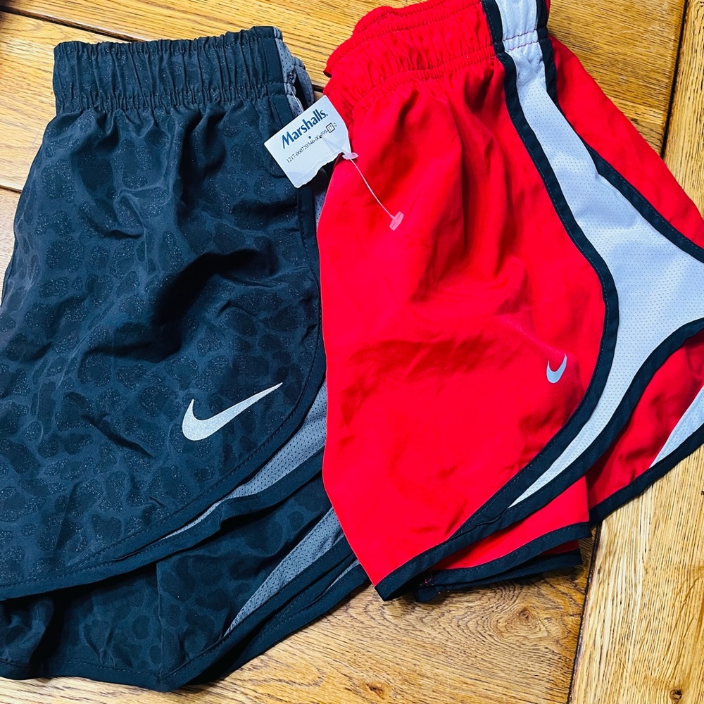 Nike Shorts - Black and Red Duo size Small NWT